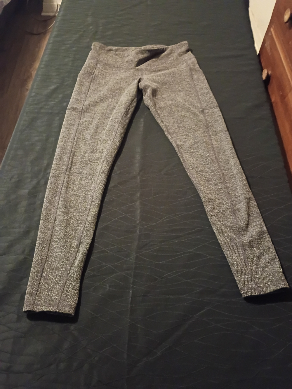 Champion Gray Heather Slim Leg Leggings